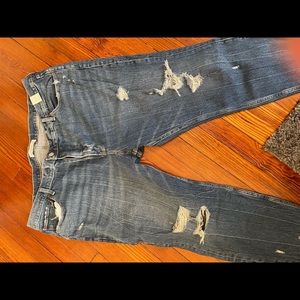 Abercrombie and fitch high rise mom jean size 36 short (22)